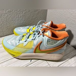 Nike Kyrie 8 Eagle men's basketball sneaker shoe blue yellow‎ size 14 NWOT